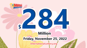 滚动的球使得 Mega Millions 头奖达到 2.84 亿美元。