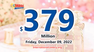 一名获胜者赢得了 1,000,000 美元的奖金 – 大乐透奖池上升至 3.79 亿美元。