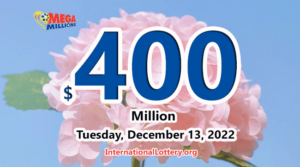 两位赢得者各获得数百万美元；Mega Millions 头奖升至4亿美元。